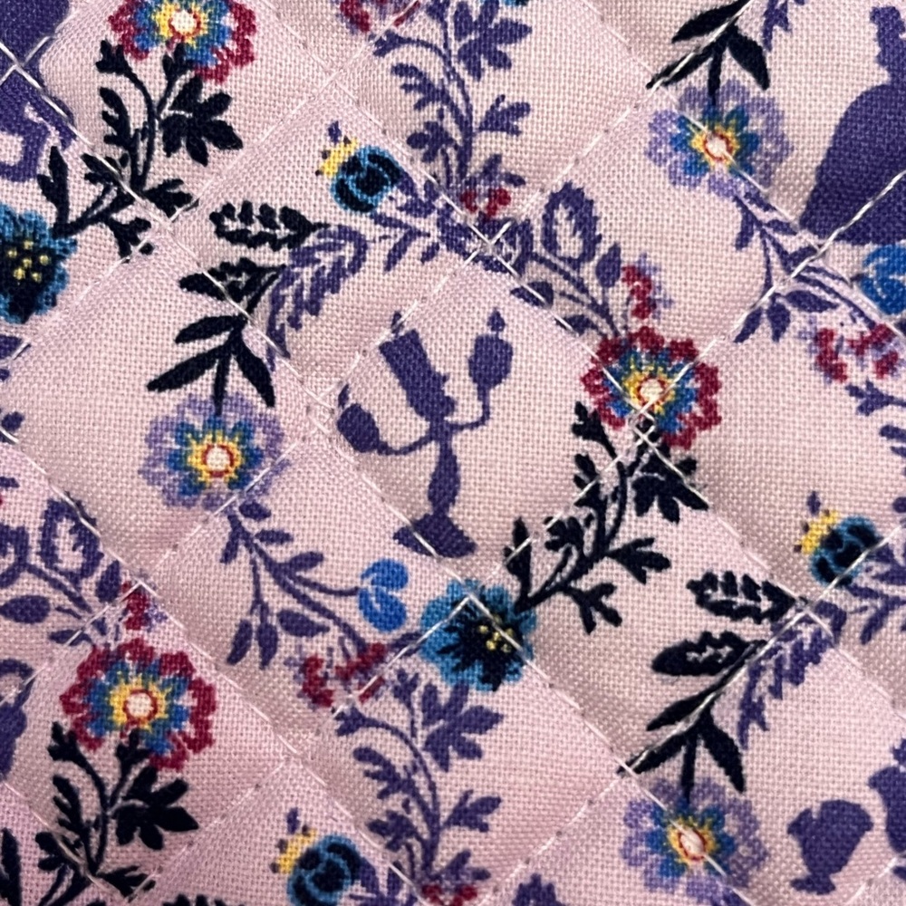 Disney Beauty and the Beast Vera Bradley Lavender Bag New with Tags - Picture 5 of 10